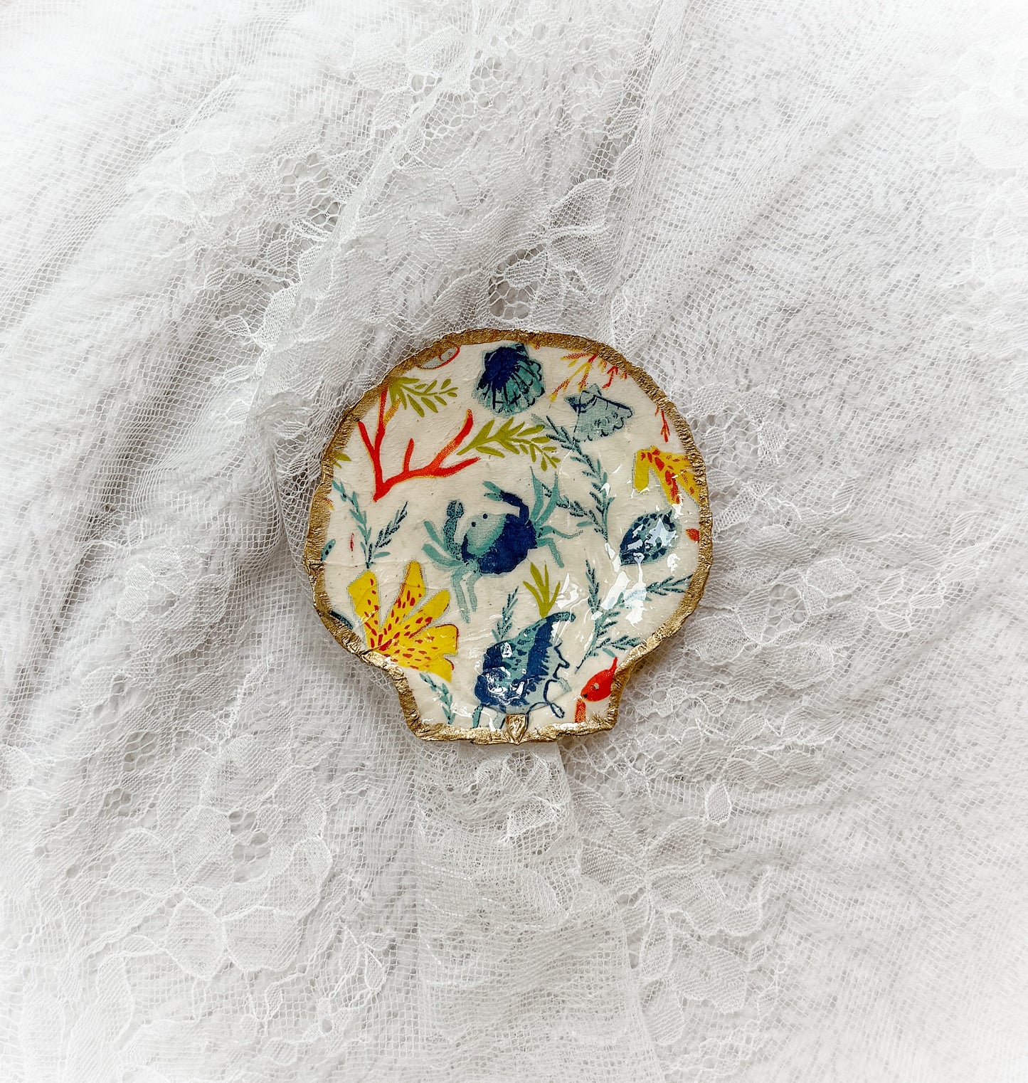 Shell Trinket Dish 9.8.25