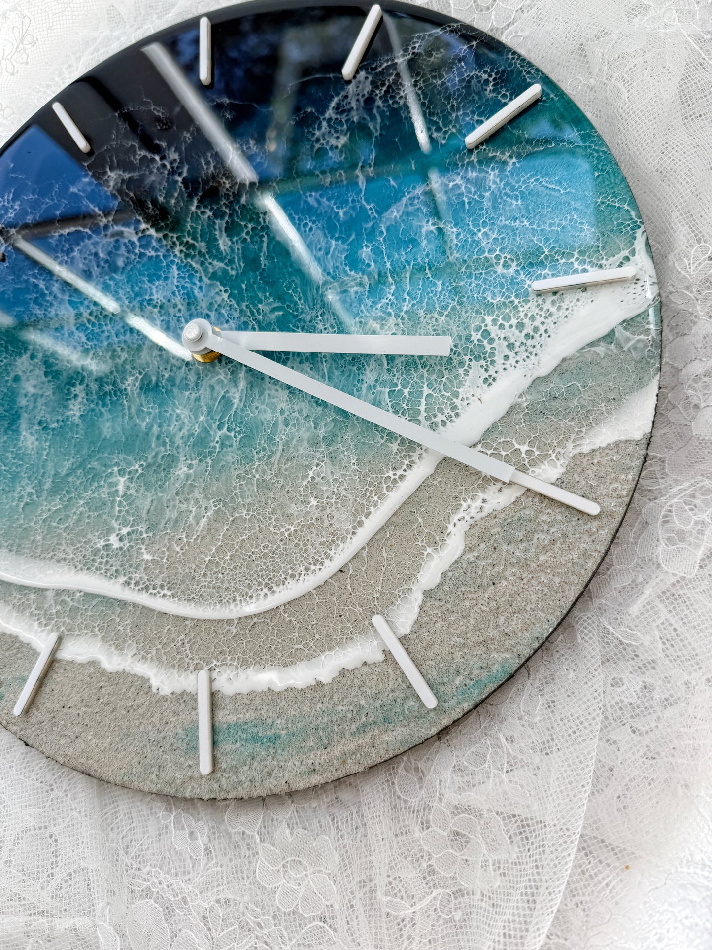 Ocean Wave Clock 9.8.25
