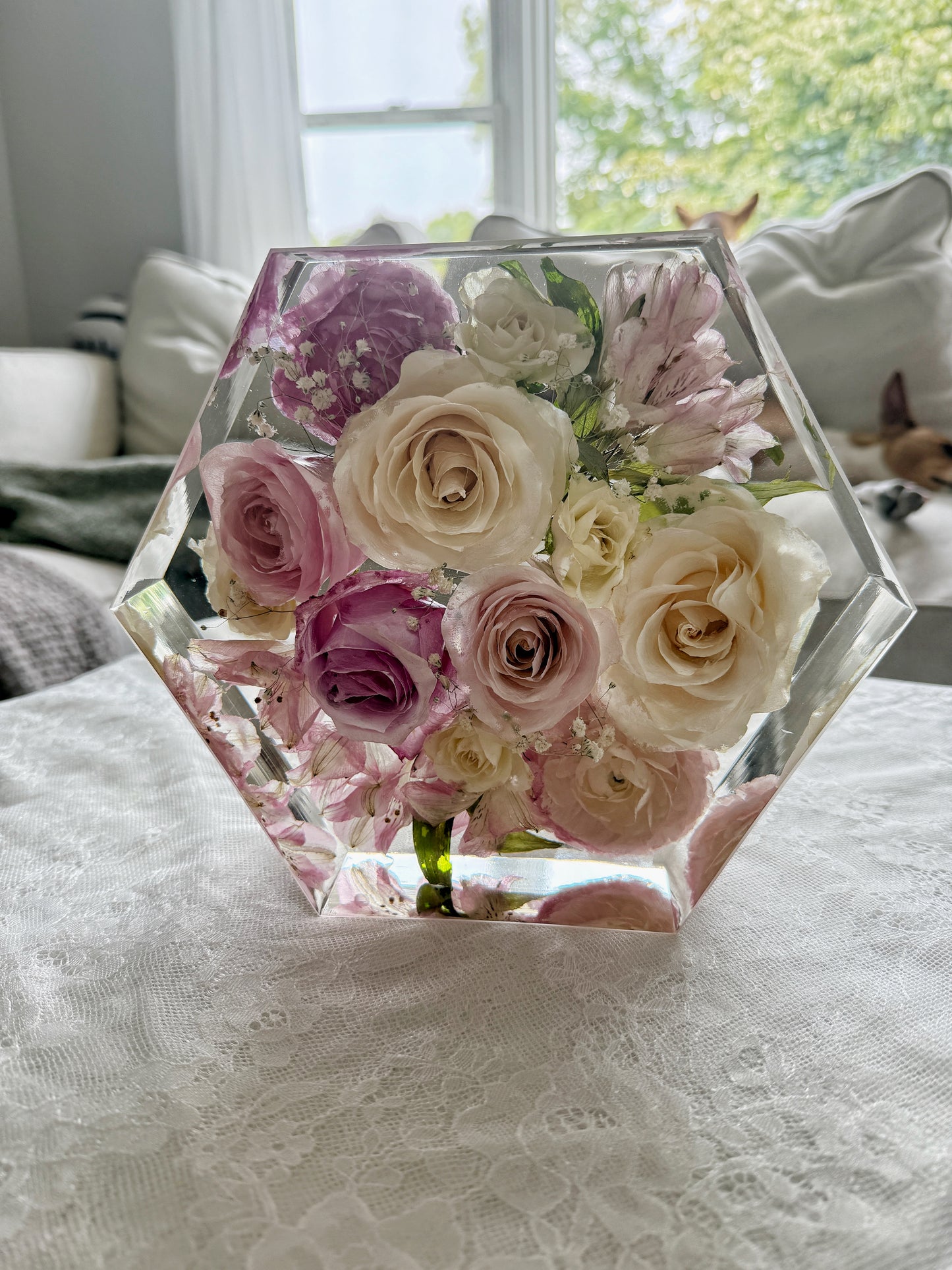 8" Hexagon
