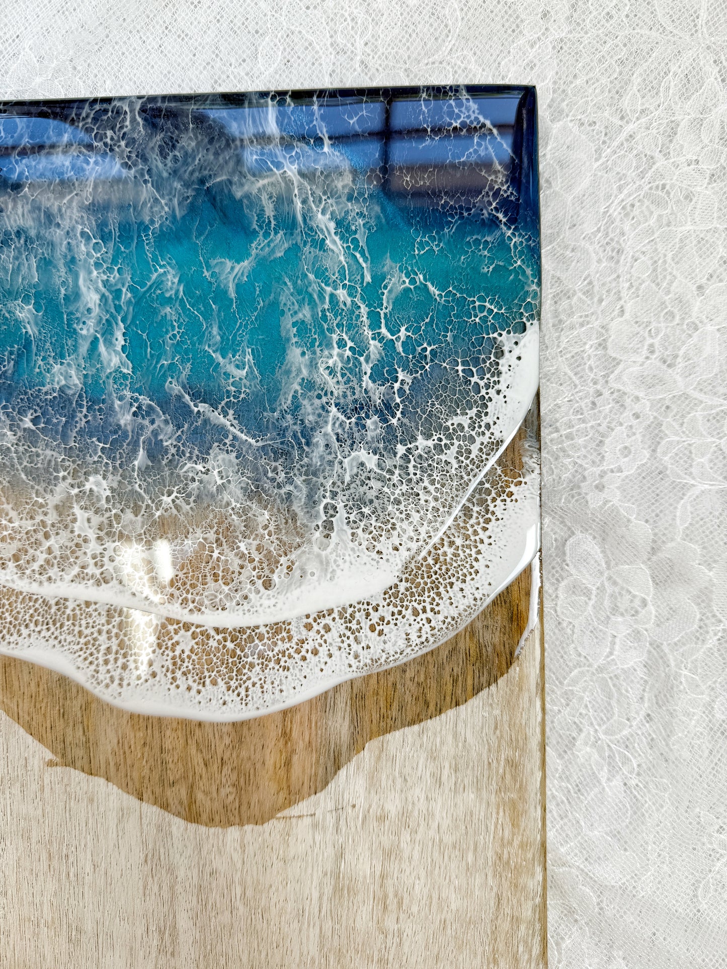 Ocean Wave Cutting Board - 9.8.25