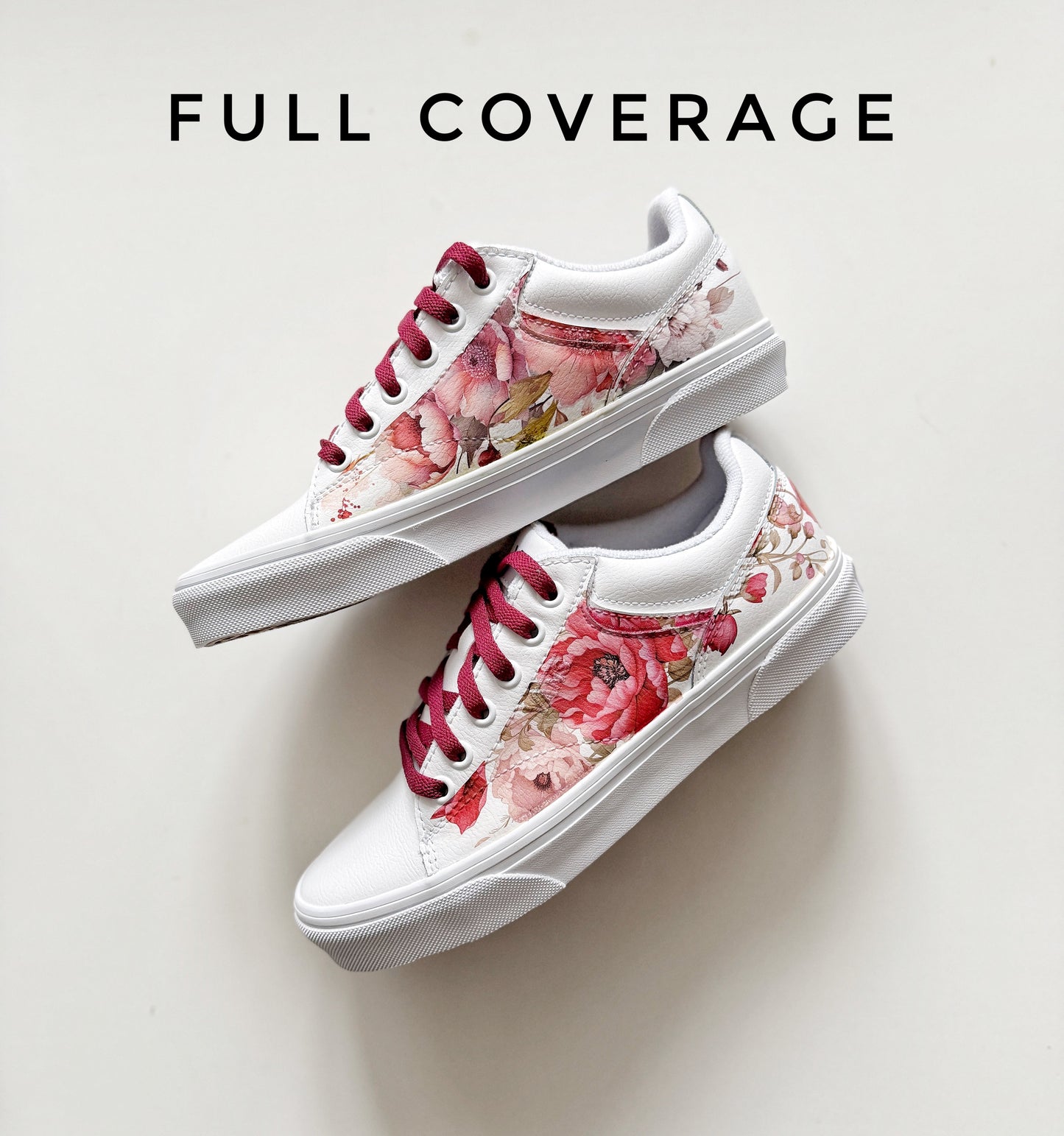 Custom Floral Sneakers