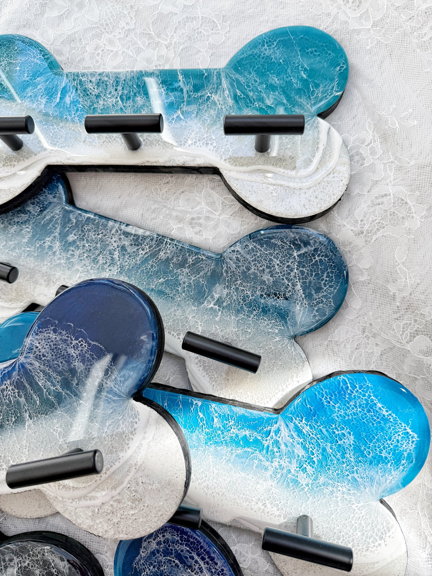 Leash Rack - Resin Ocean Wave 9.8.25