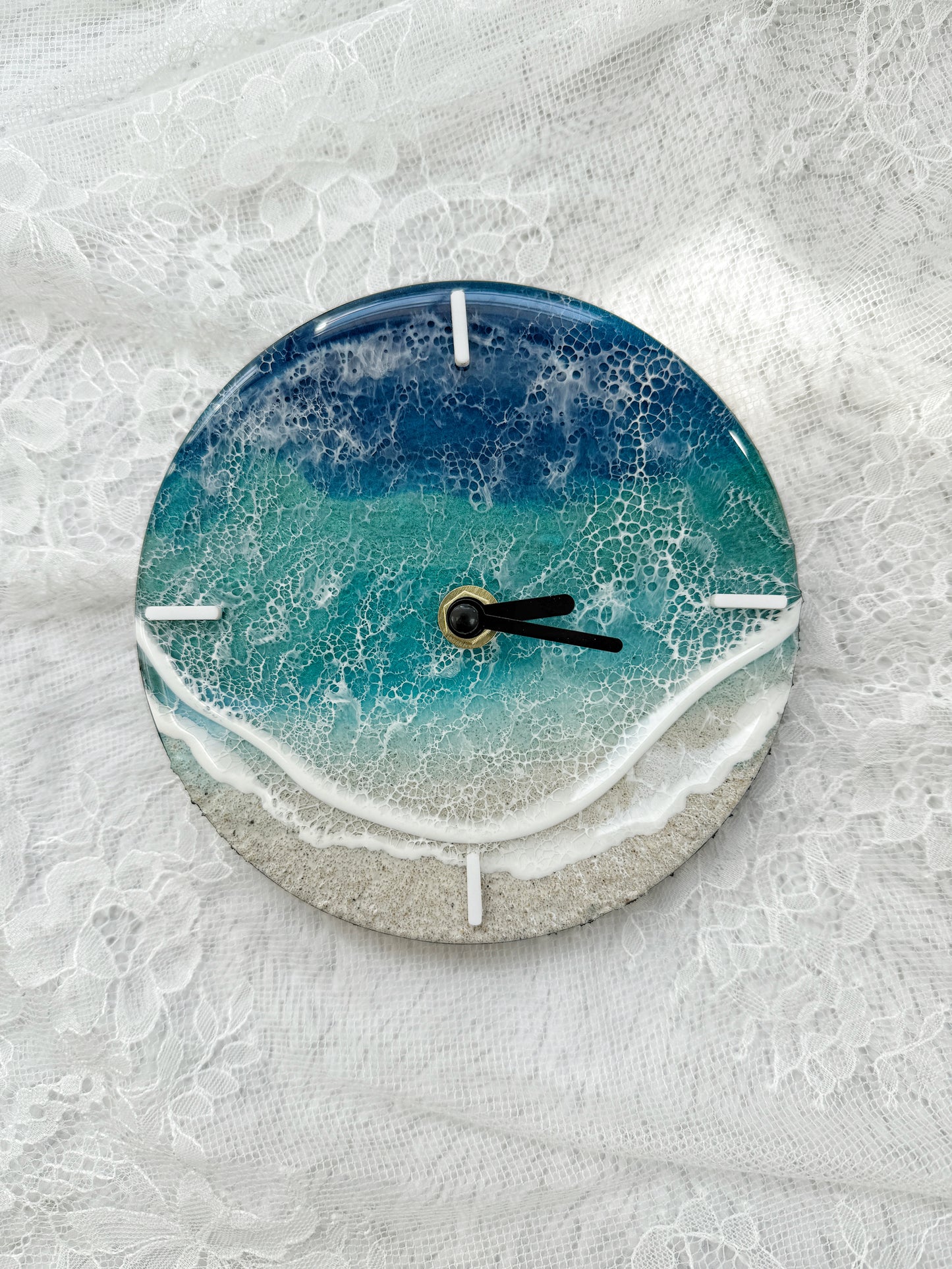 Mini Ocean Wave Clock 9.8.25