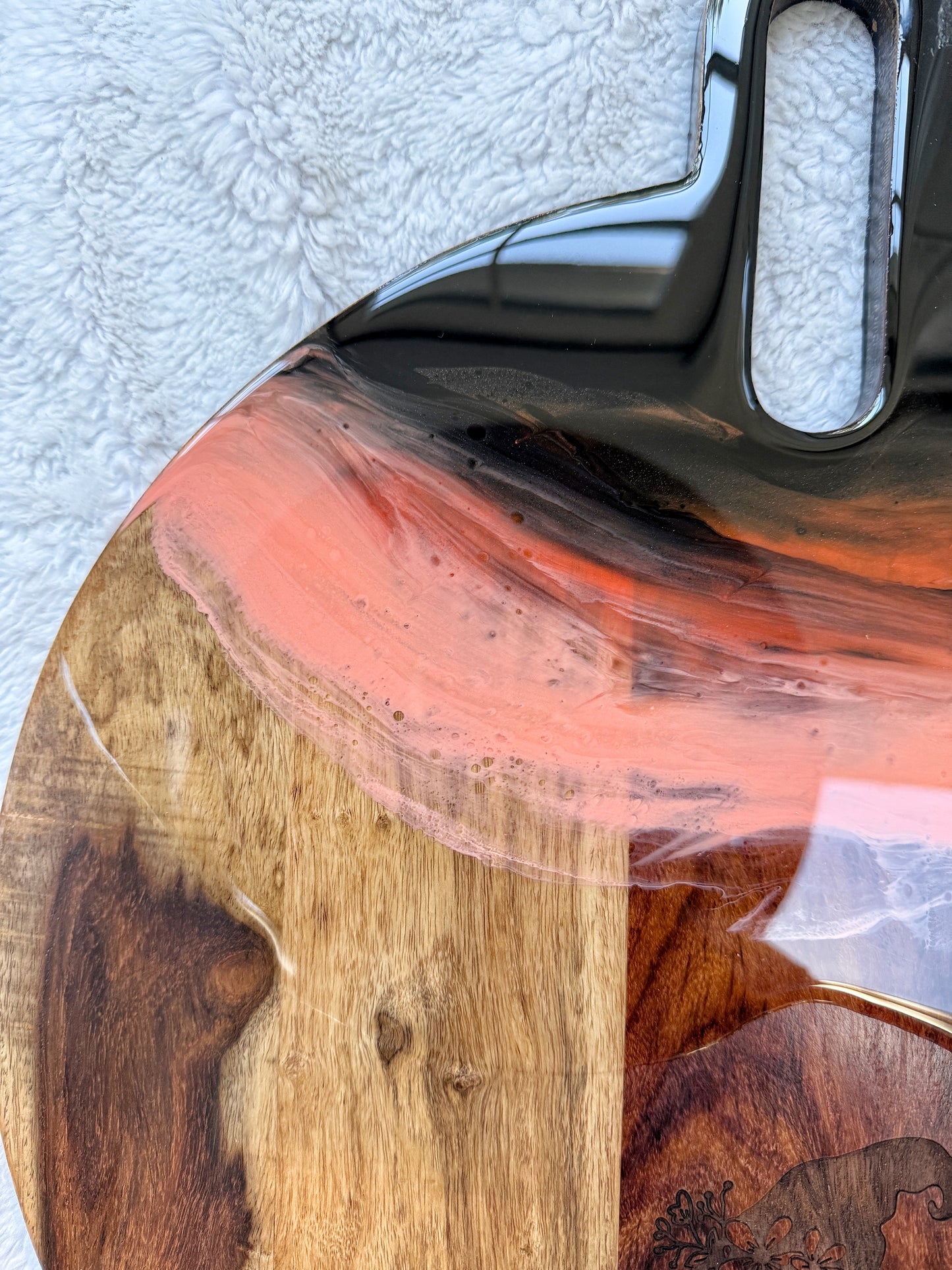Halloween Cutting/Charcuterie Board - Acacia