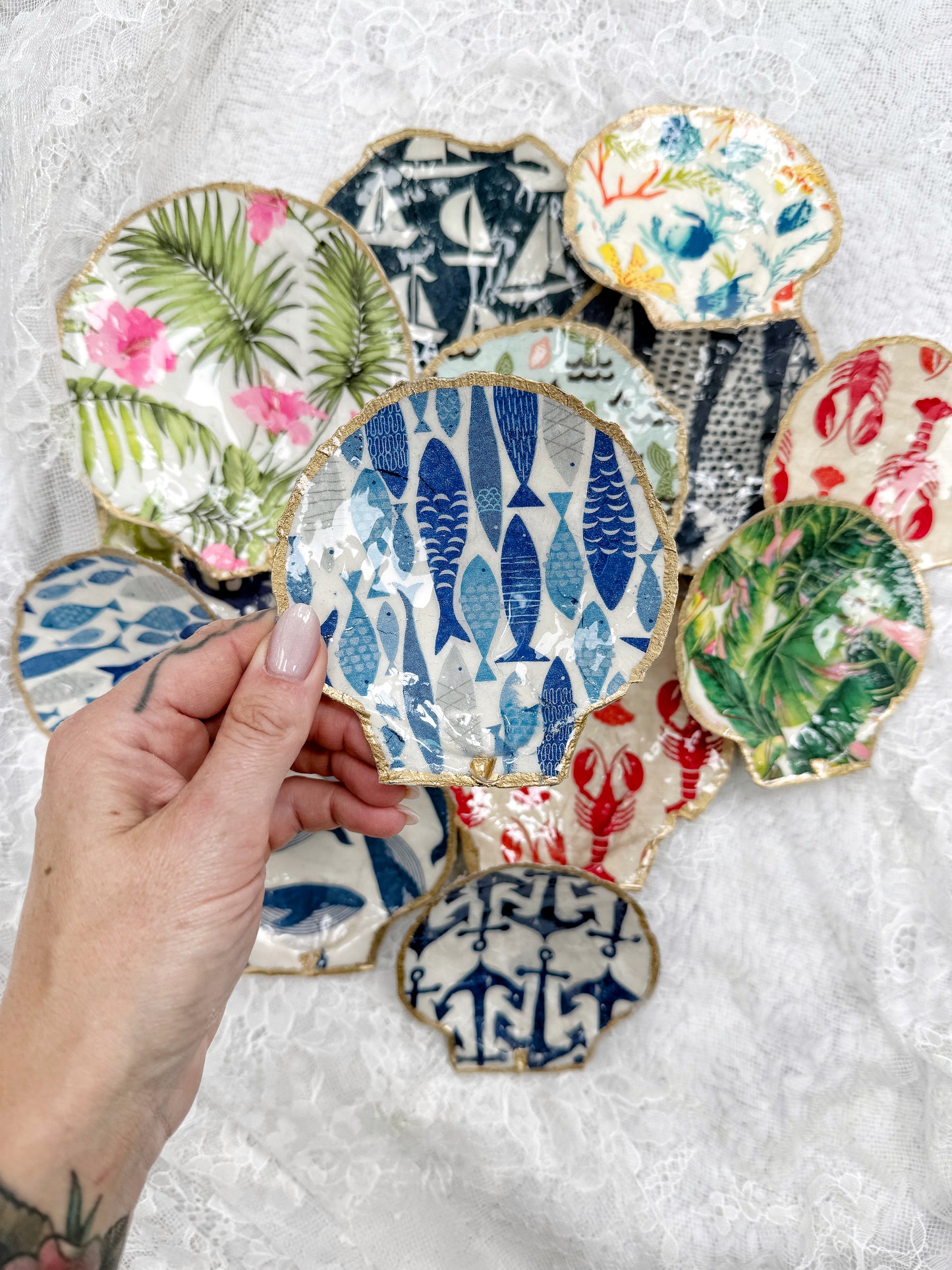 Shell Trinket Dish 9.8.25