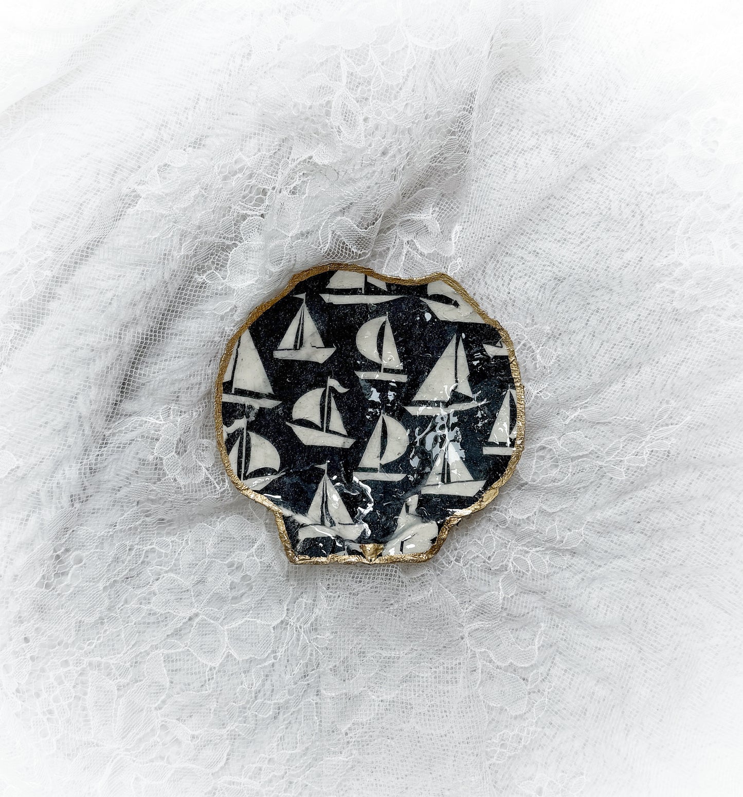Shell Trinket Dish 9.8.25
