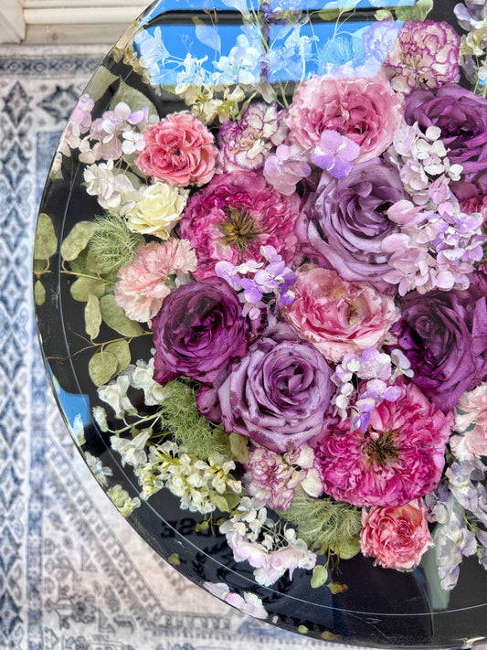 18" Table Floral Preservation Keepsake