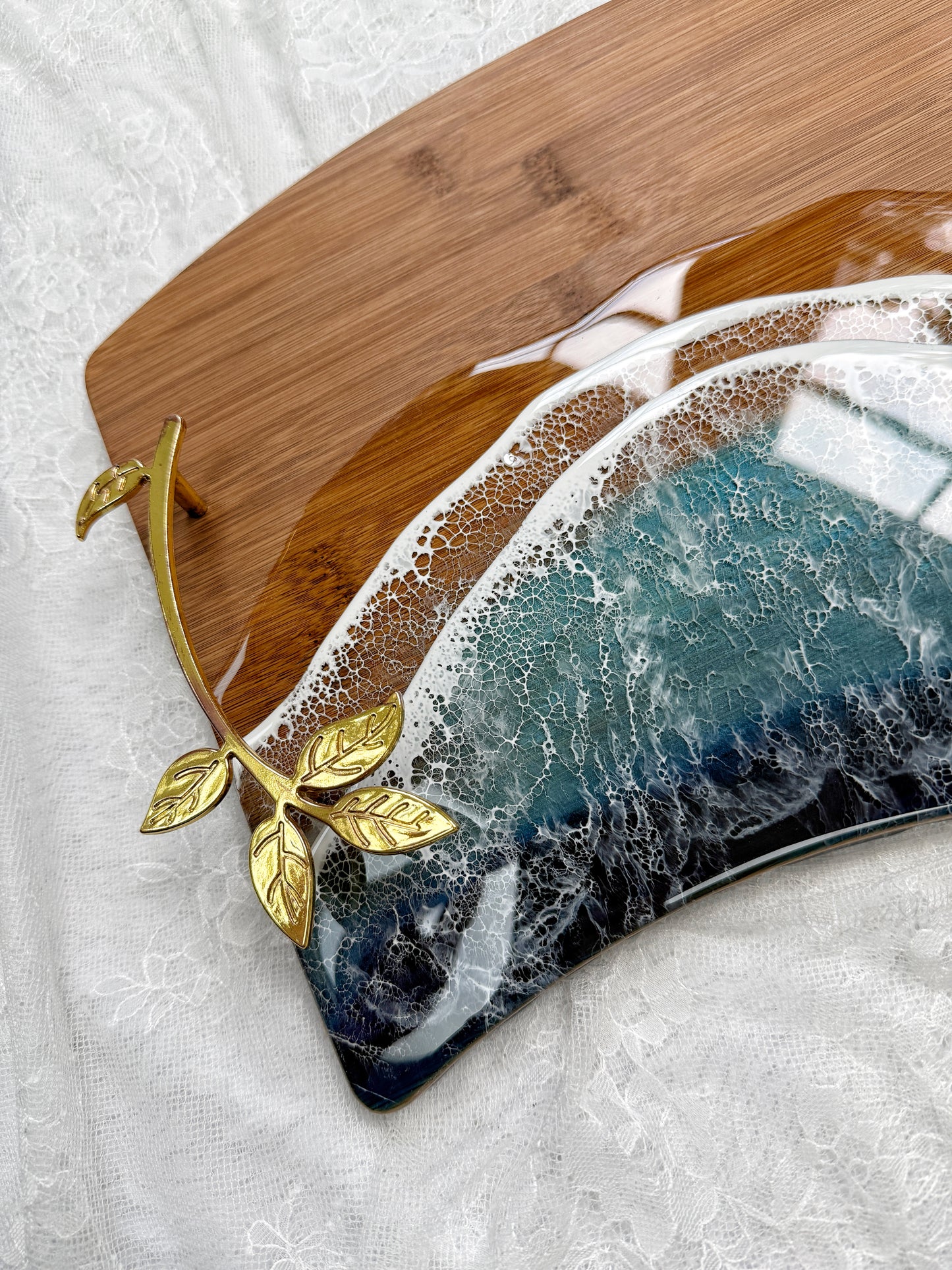 Ocean Wave Tray - 9.8.25