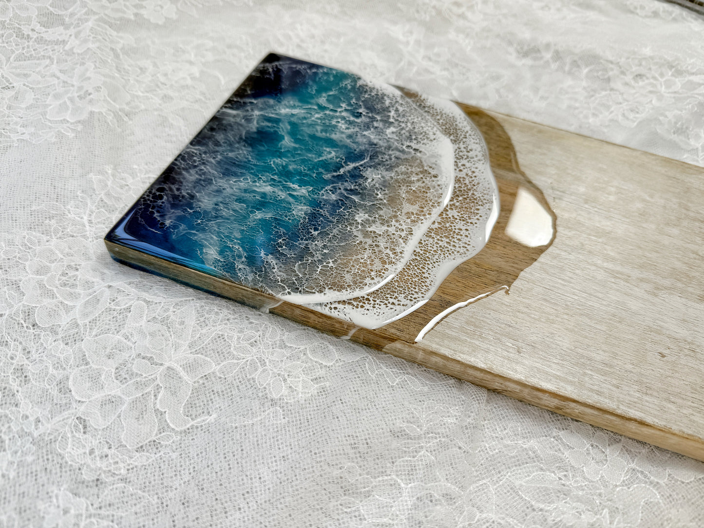 Ocean Wave Cutting Board - 9.8.25