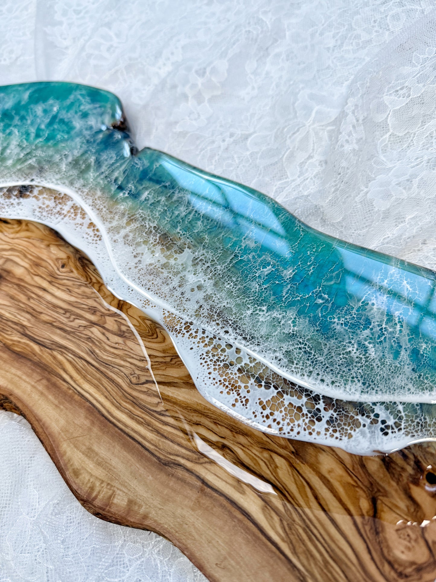 Ocean Wave Cutting Board - 9.8.25