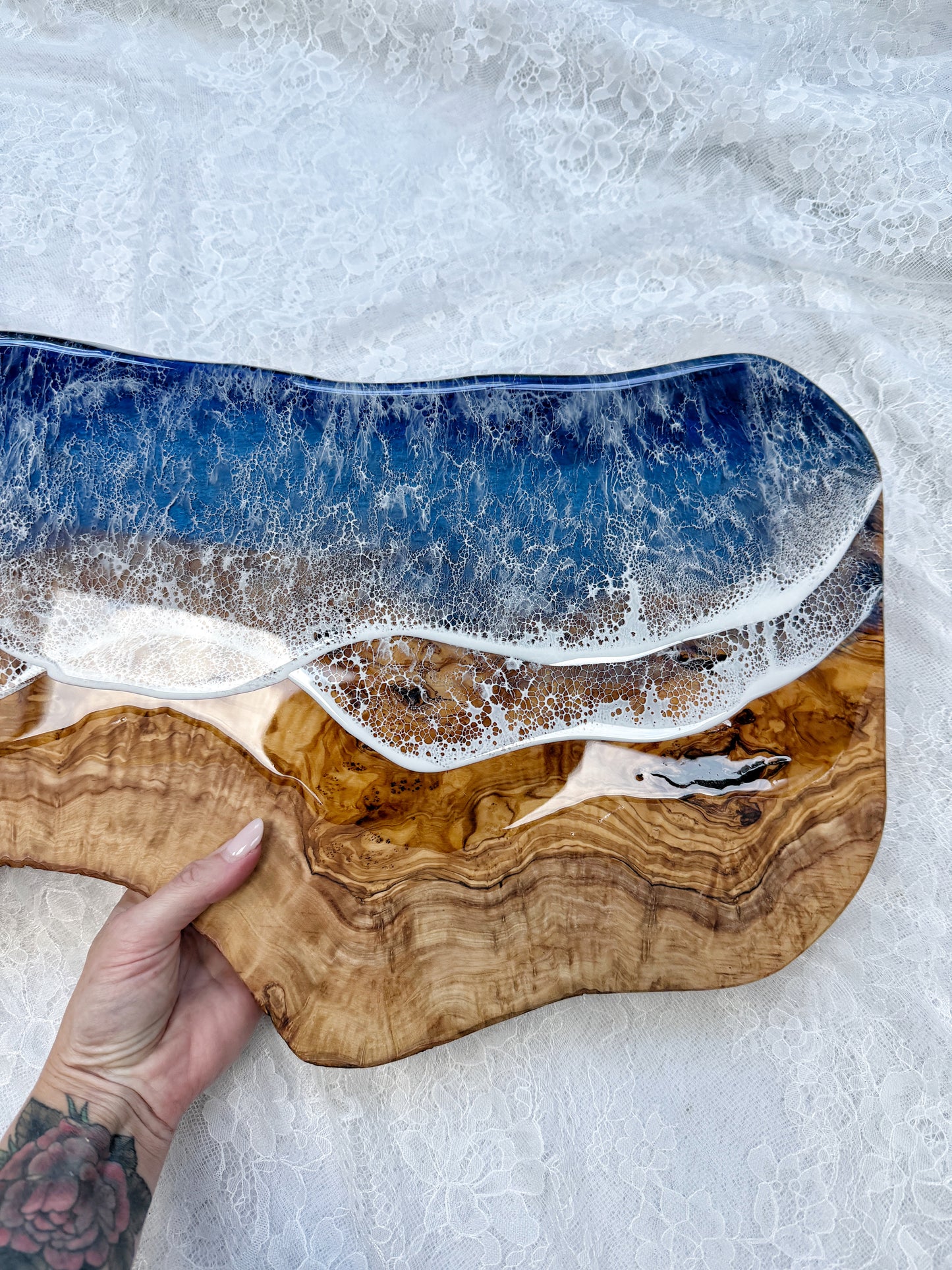 Ocean Wave Cutting Board - 9.8.25