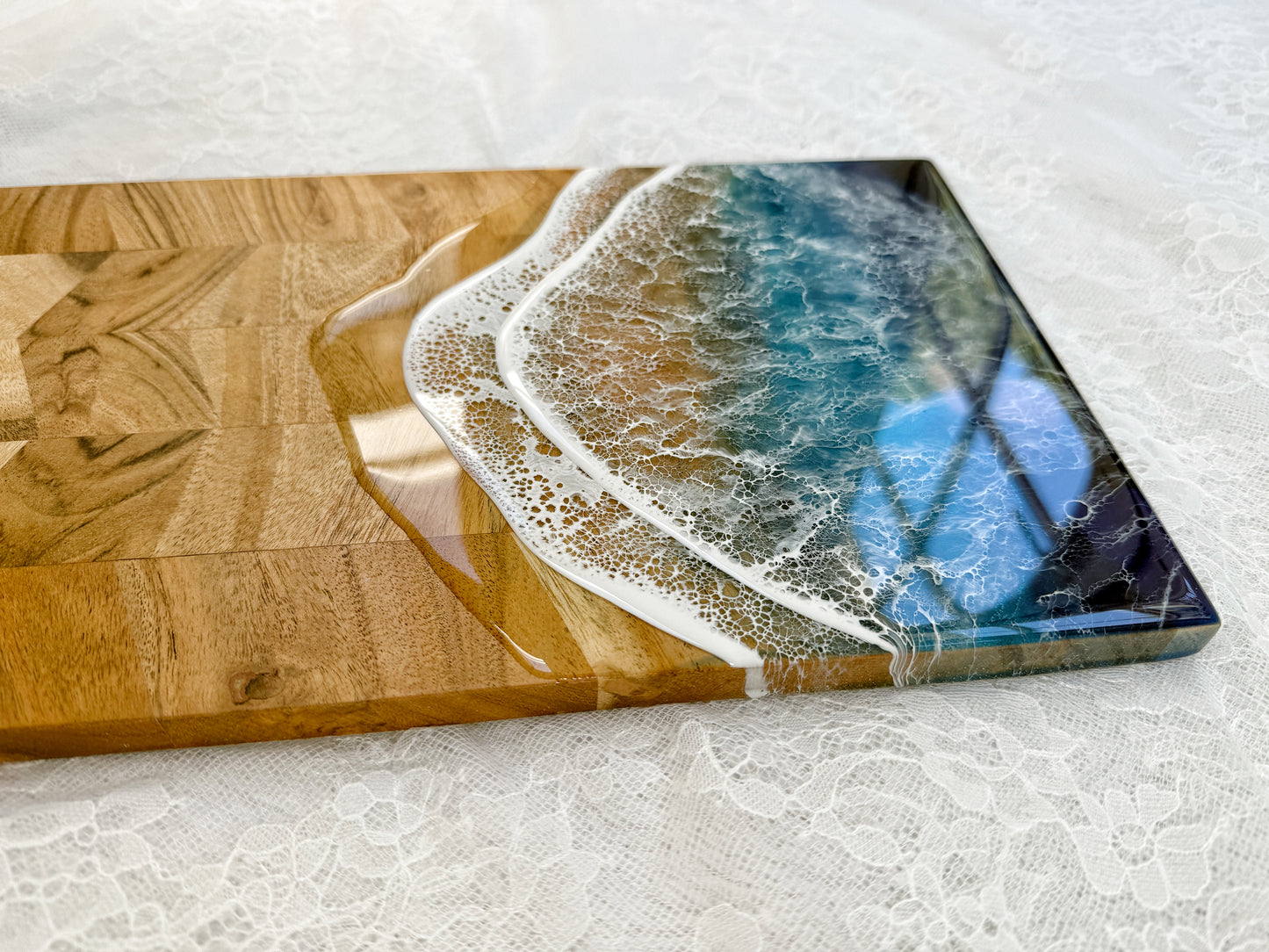 Ocean Wave Cutting Board - 9.8.25