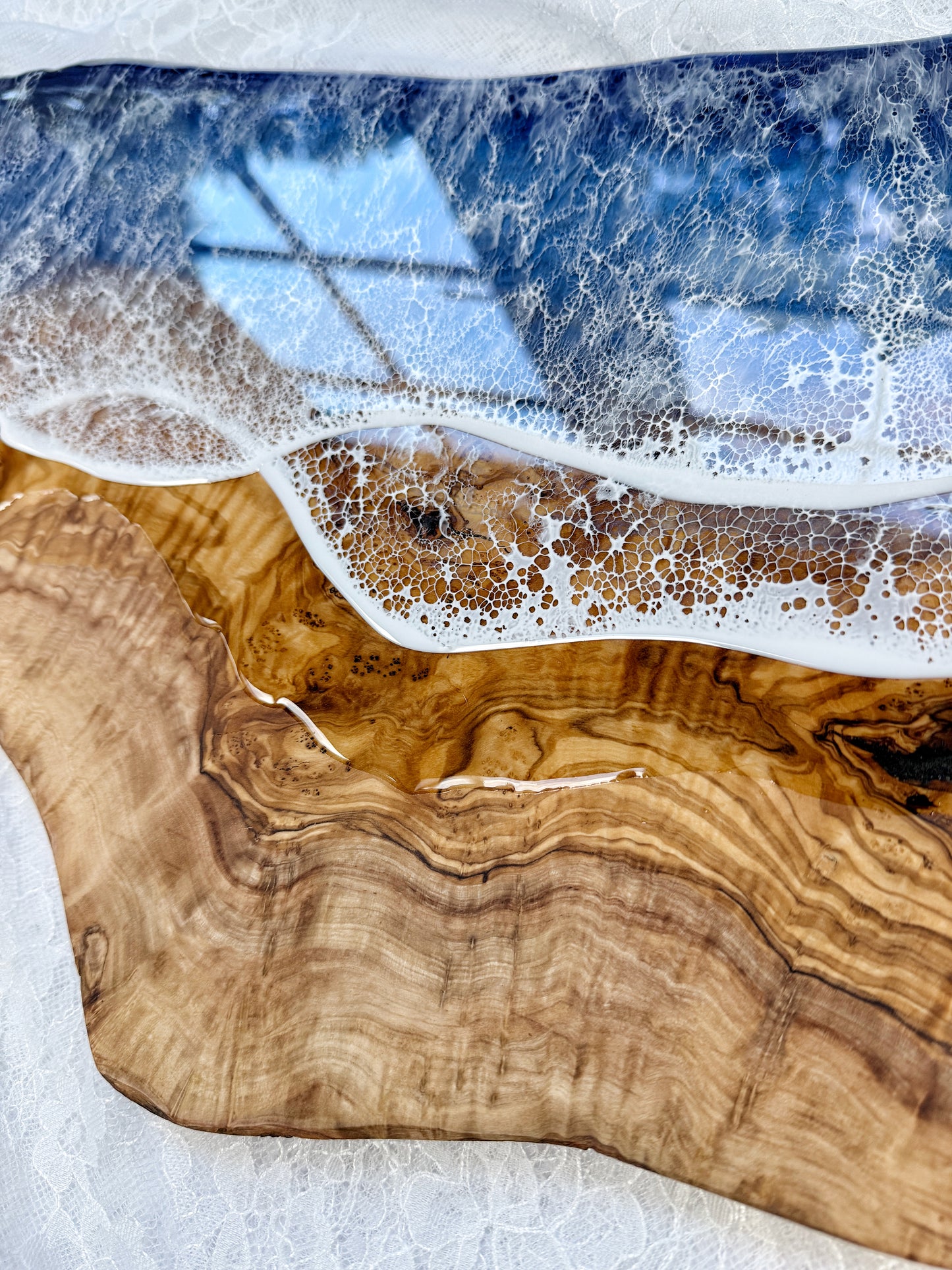 Ocean Wave Cutting Board - 9.8.25