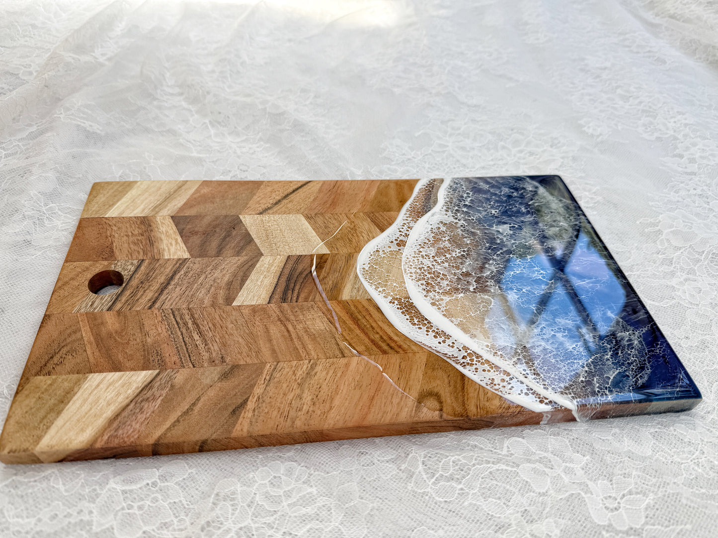 Ocean Wave Cutting Board - 9.8.25