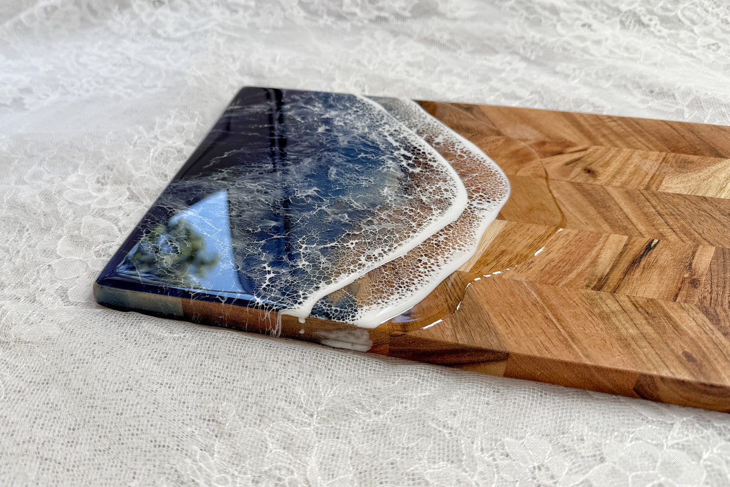 Ocean Wave Cutting Board - 9.8.25
