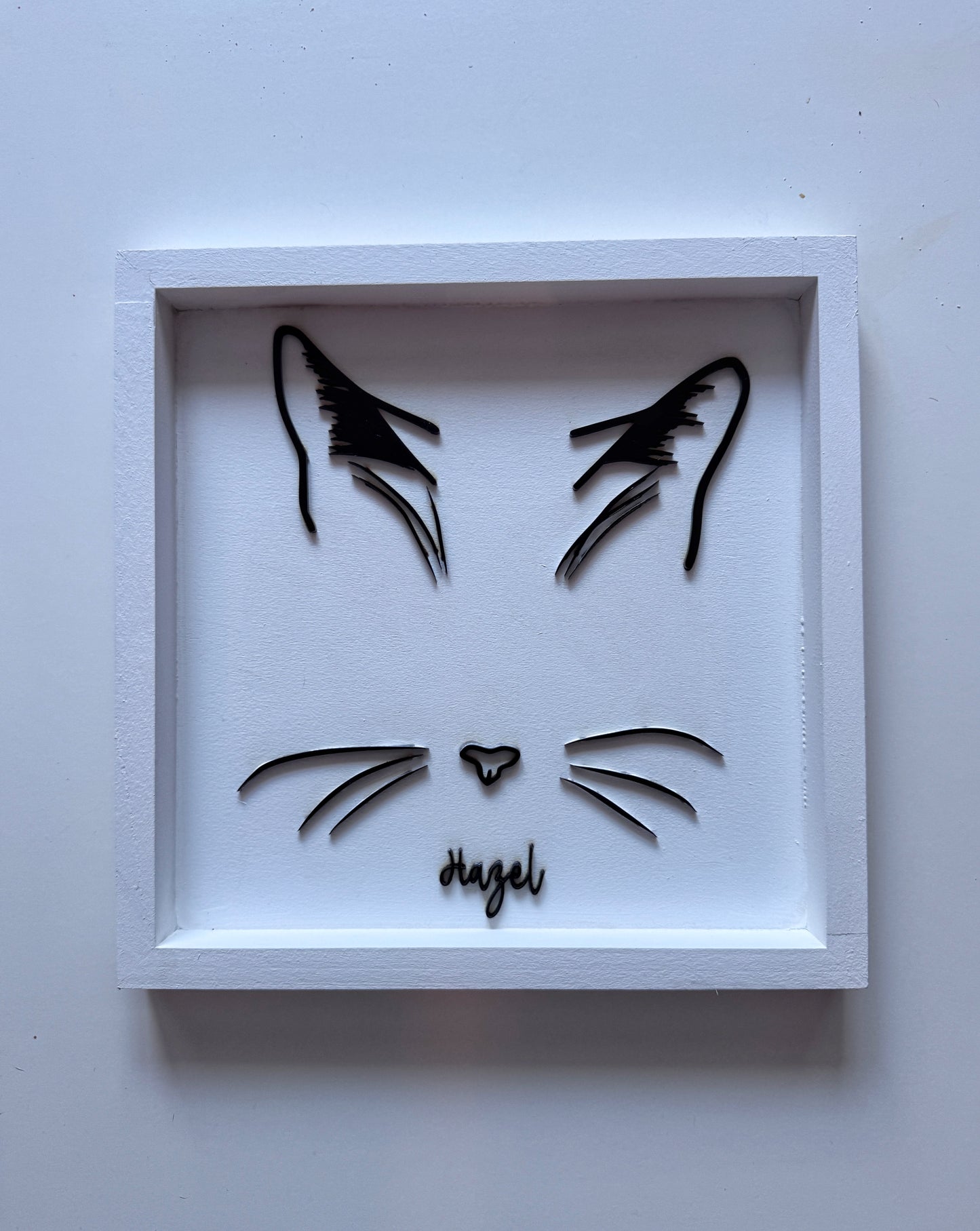 Custom Pet Silhouette Portrait – Classic & Upgraded Options