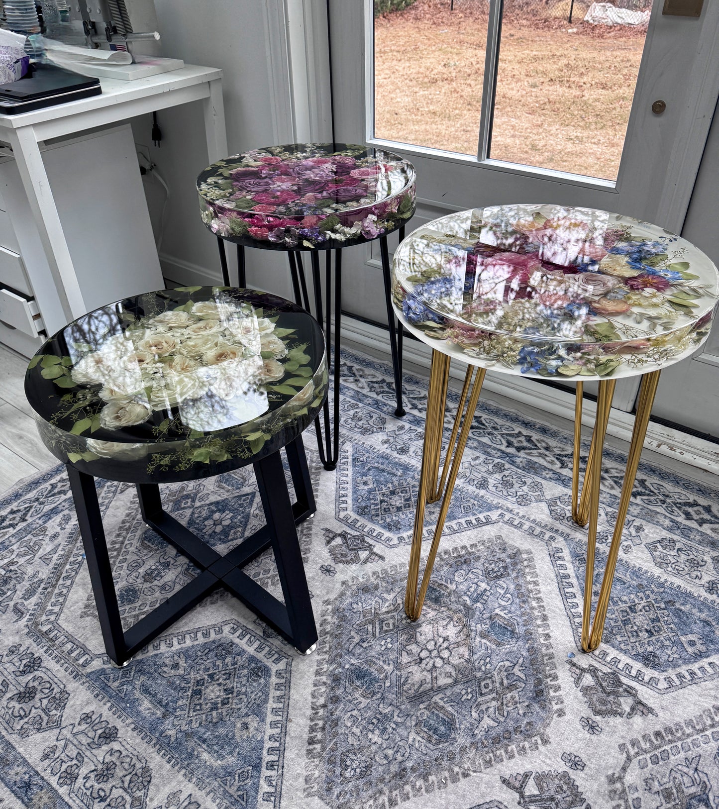 Floral Table 18"