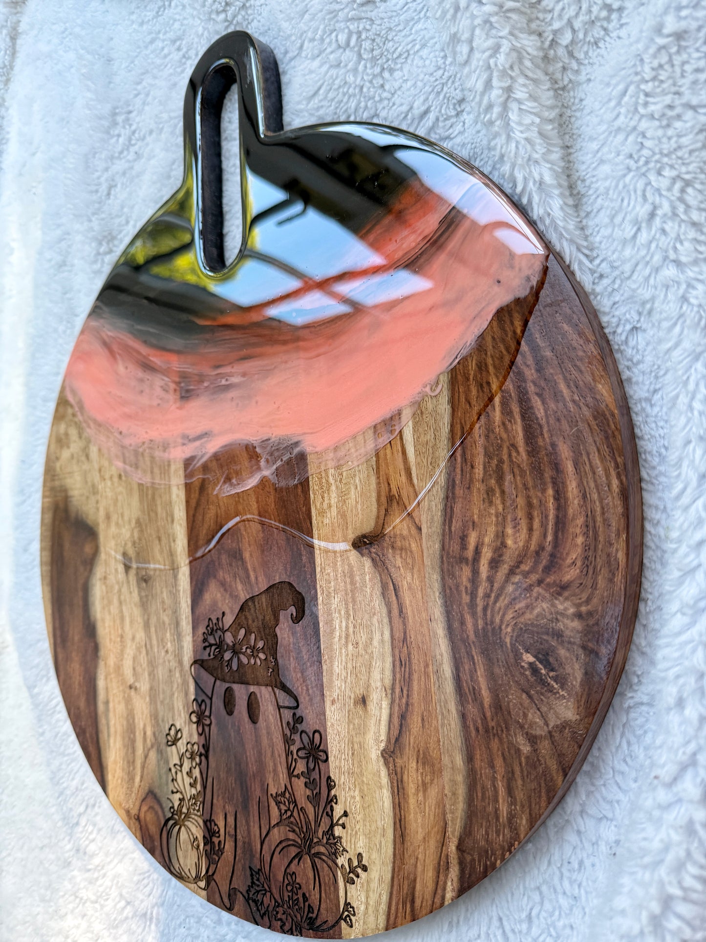Halloween Cutting/Charcuterie Board - Acacia
