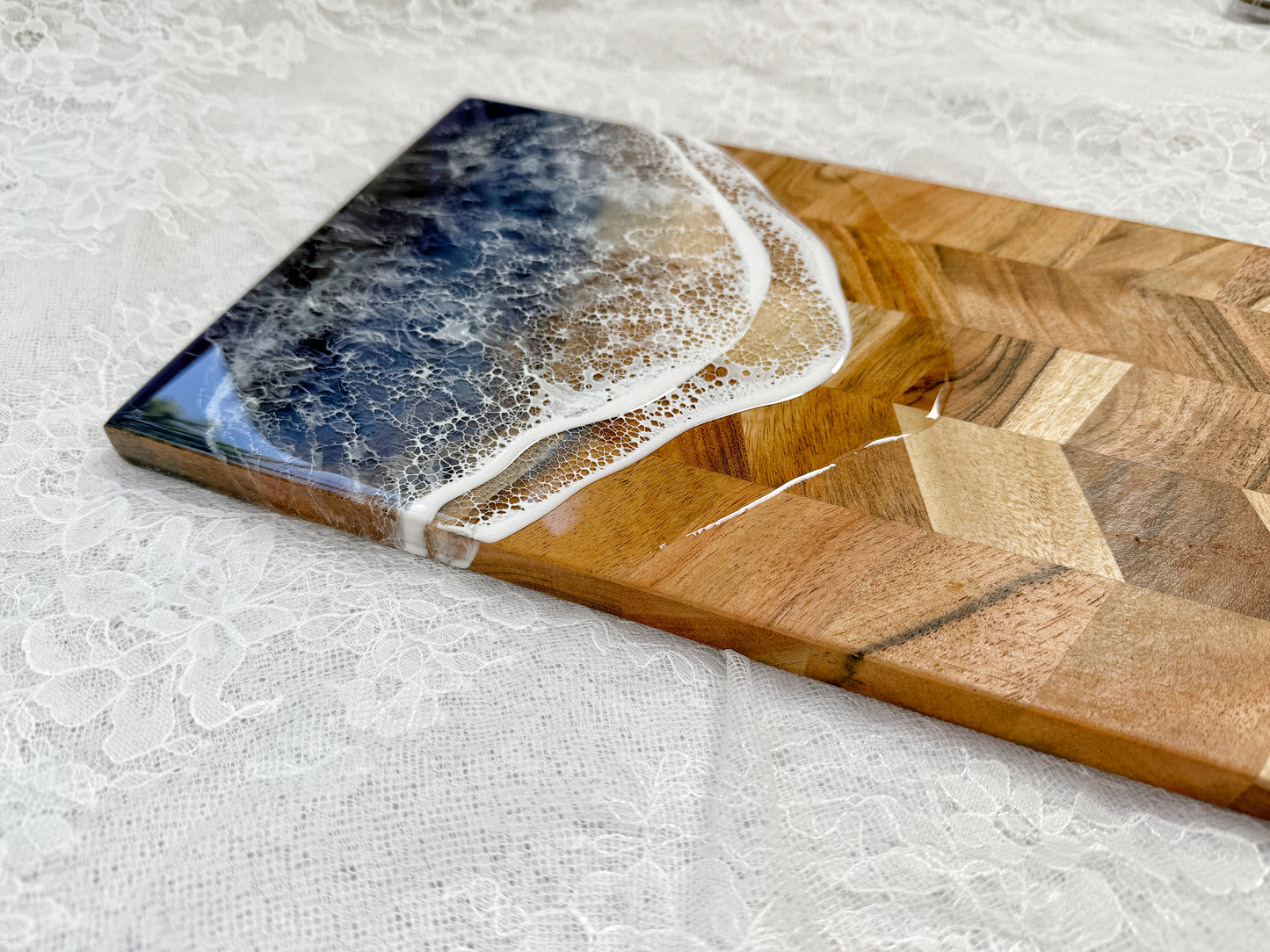 Ocean Wave Cutting Board - 9.8.25