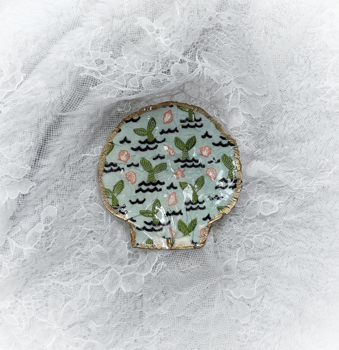 Shell Trinket Dish 9.8.25