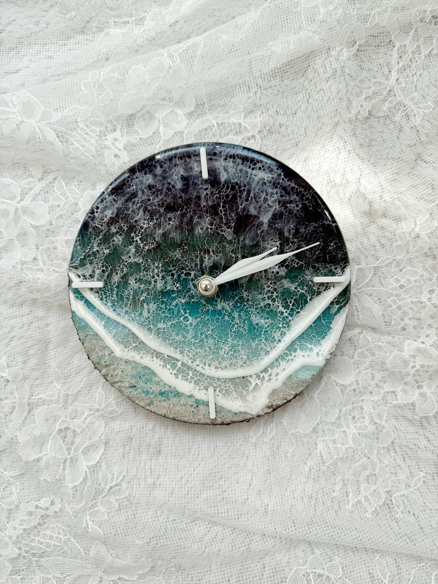 Mini Ocean Wave Clock 9.8.25