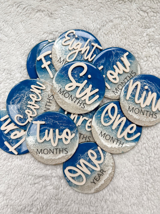 Baby Monthly Milestone Markers 9/17/26