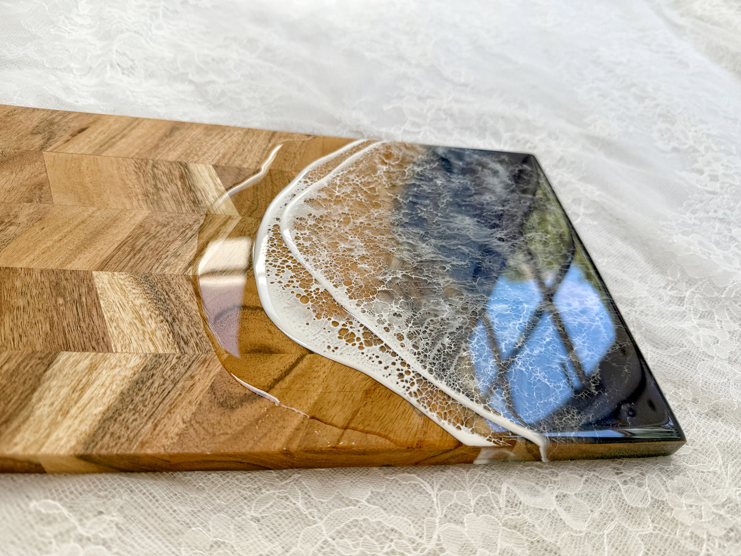 Ocean Wave Cutting Board - 9.8.25