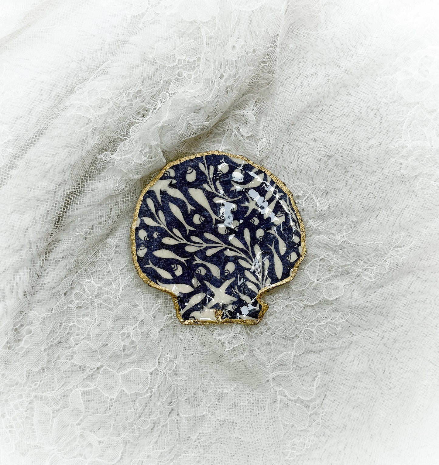 Shell Trinket Dish 9.8.25