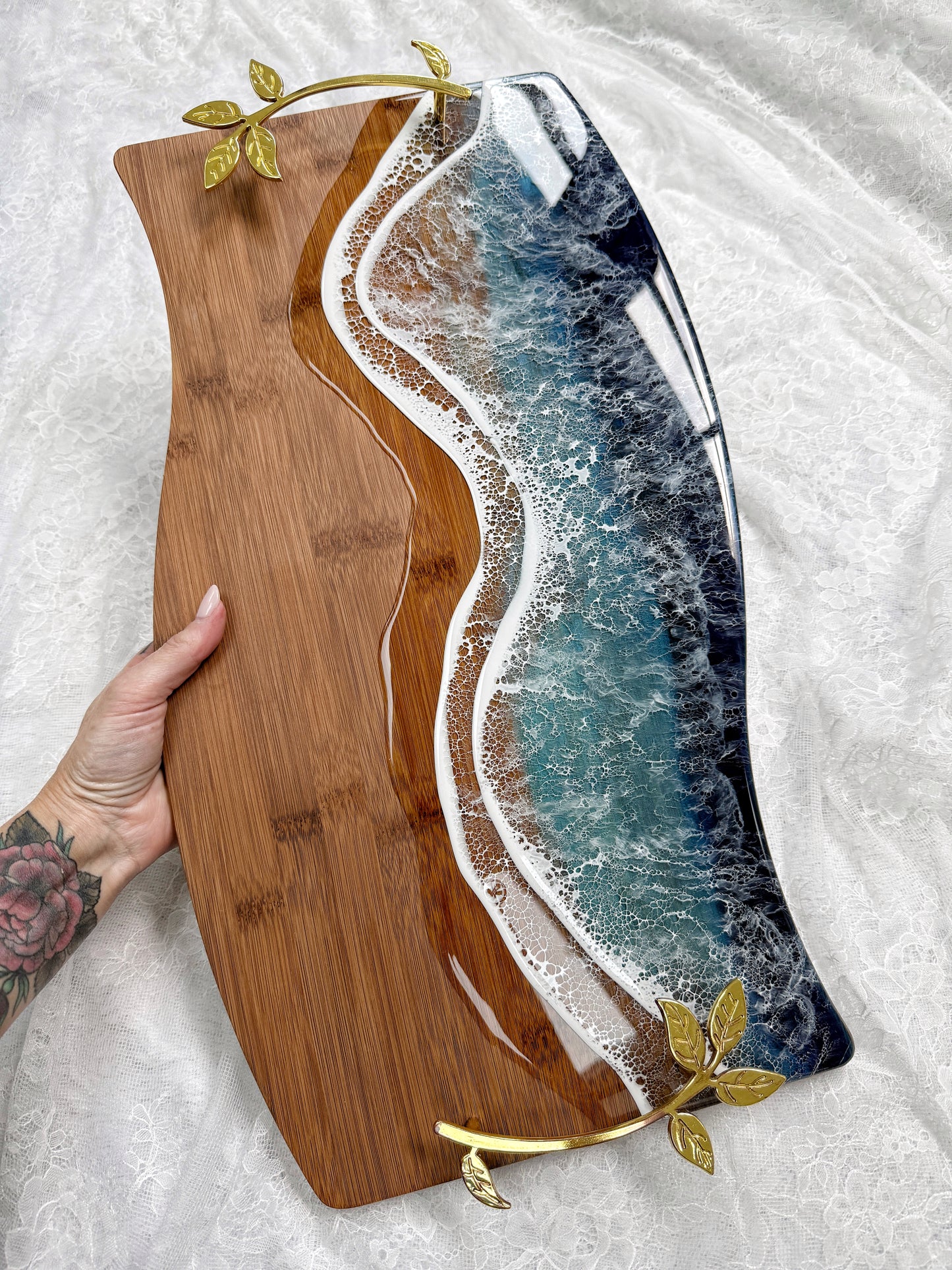 Ocean Wave Tray - 9.8.25