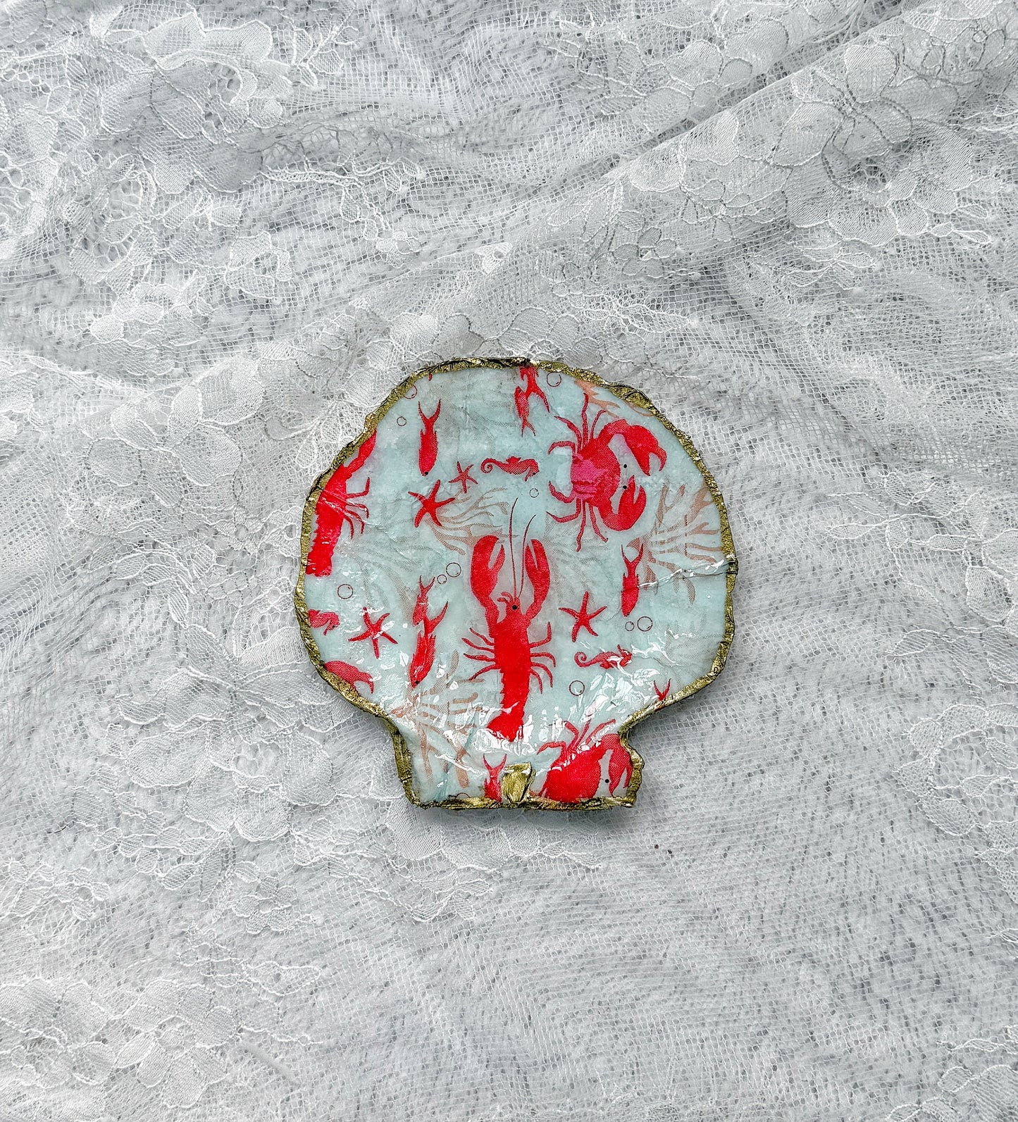 Shell Trinket Dish 9.8.25