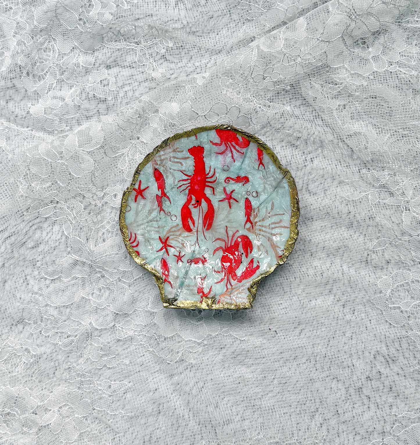 Shell Trinket Dish 9.8.25