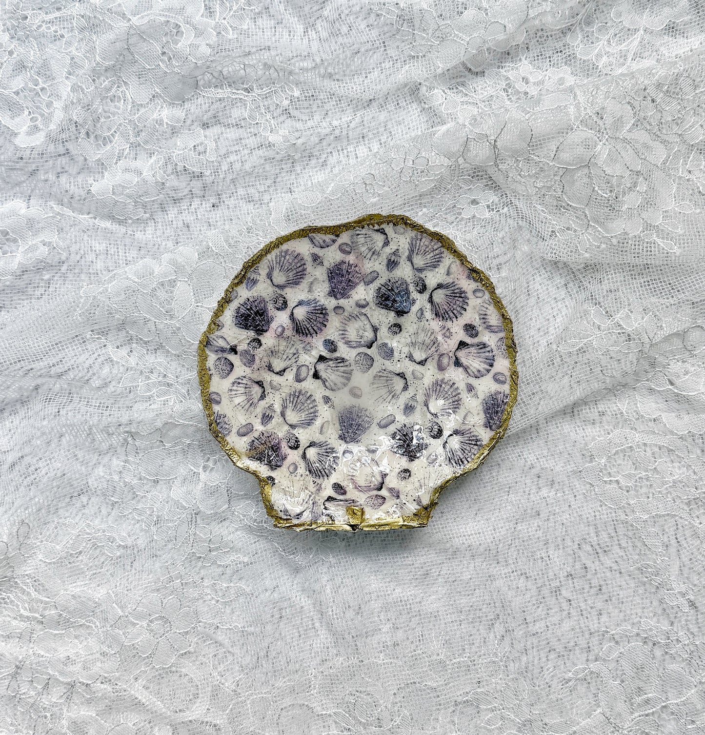 Shell Trinket Dish 9.8.25