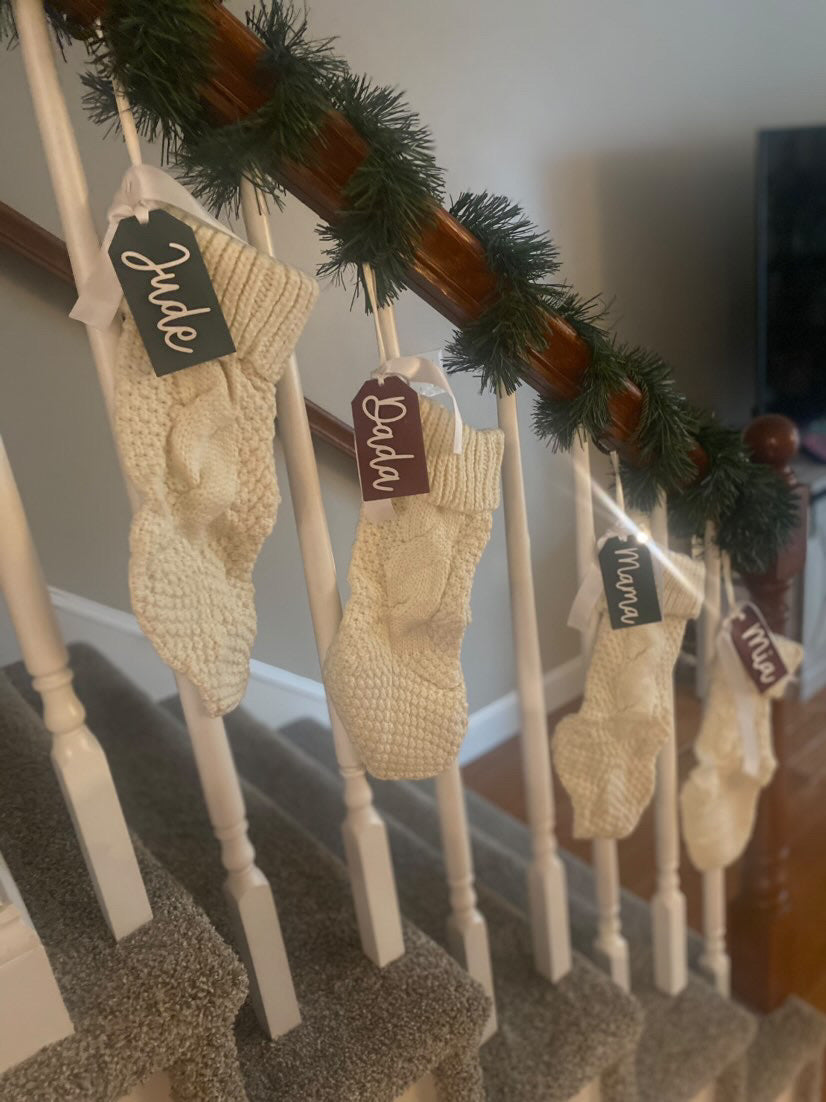 Customized gift tags