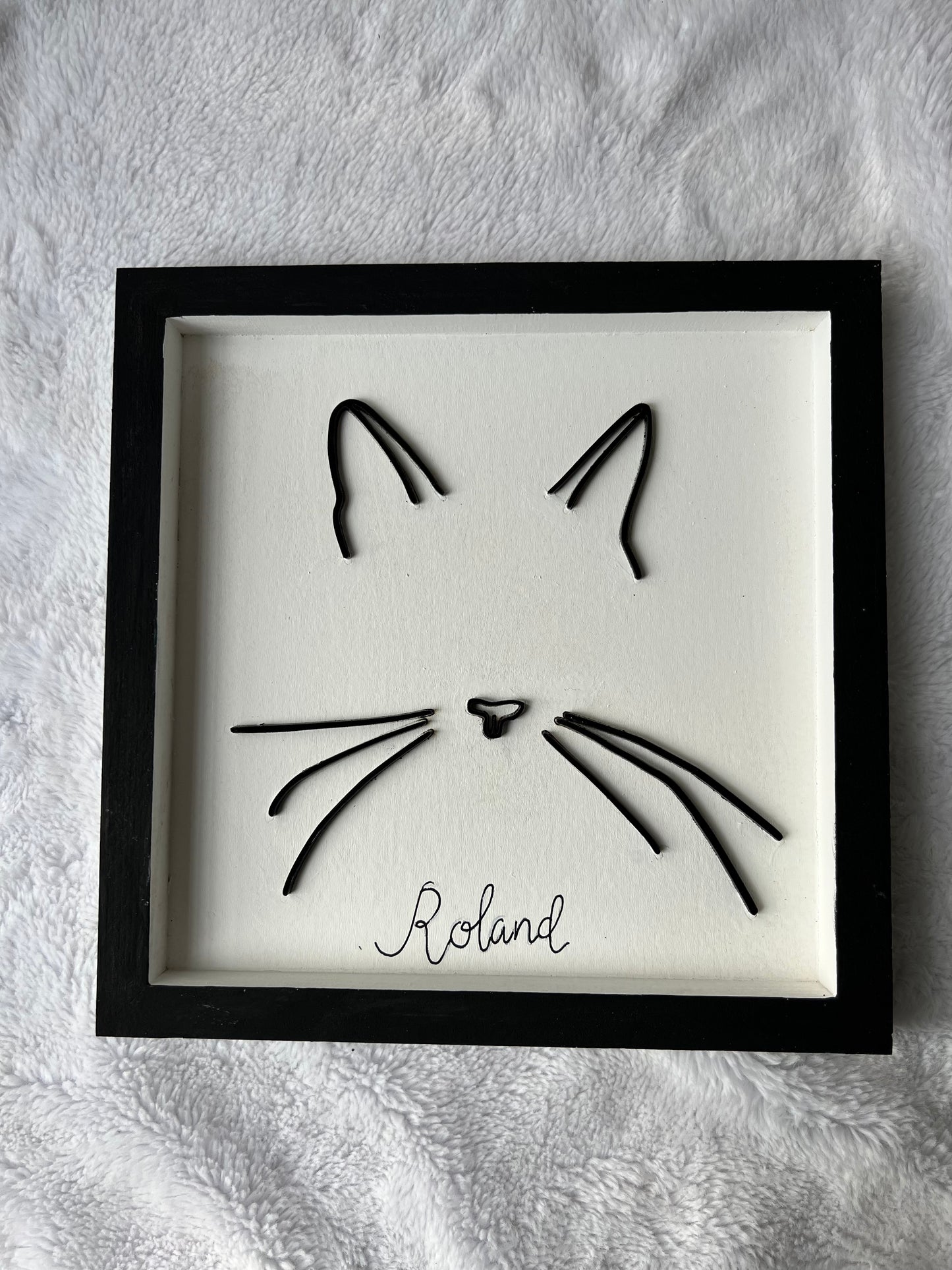 Custom Pet Silhouette Portrait – Classic & Upgraded Options