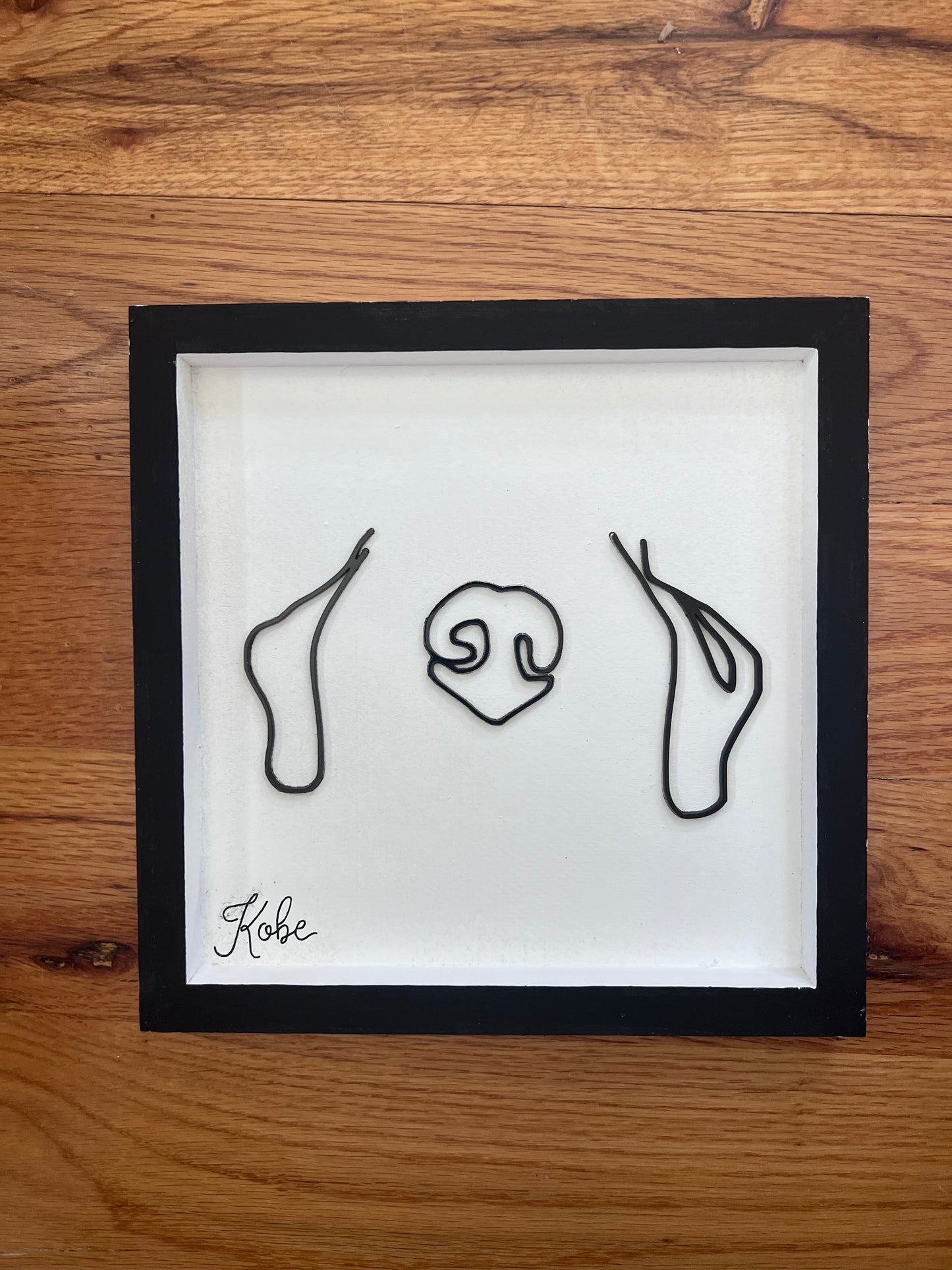 Custom Pet Silhouette Portrait – Classic & Upgraded Options