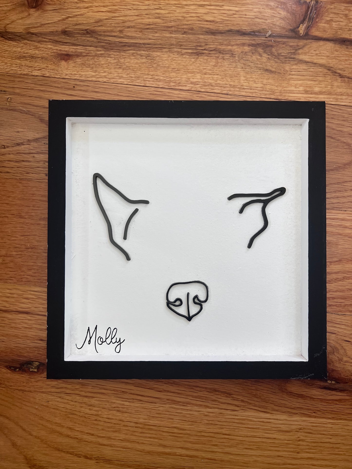 Custom Pet Silhouette Portrait – Classic & Upgraded Options