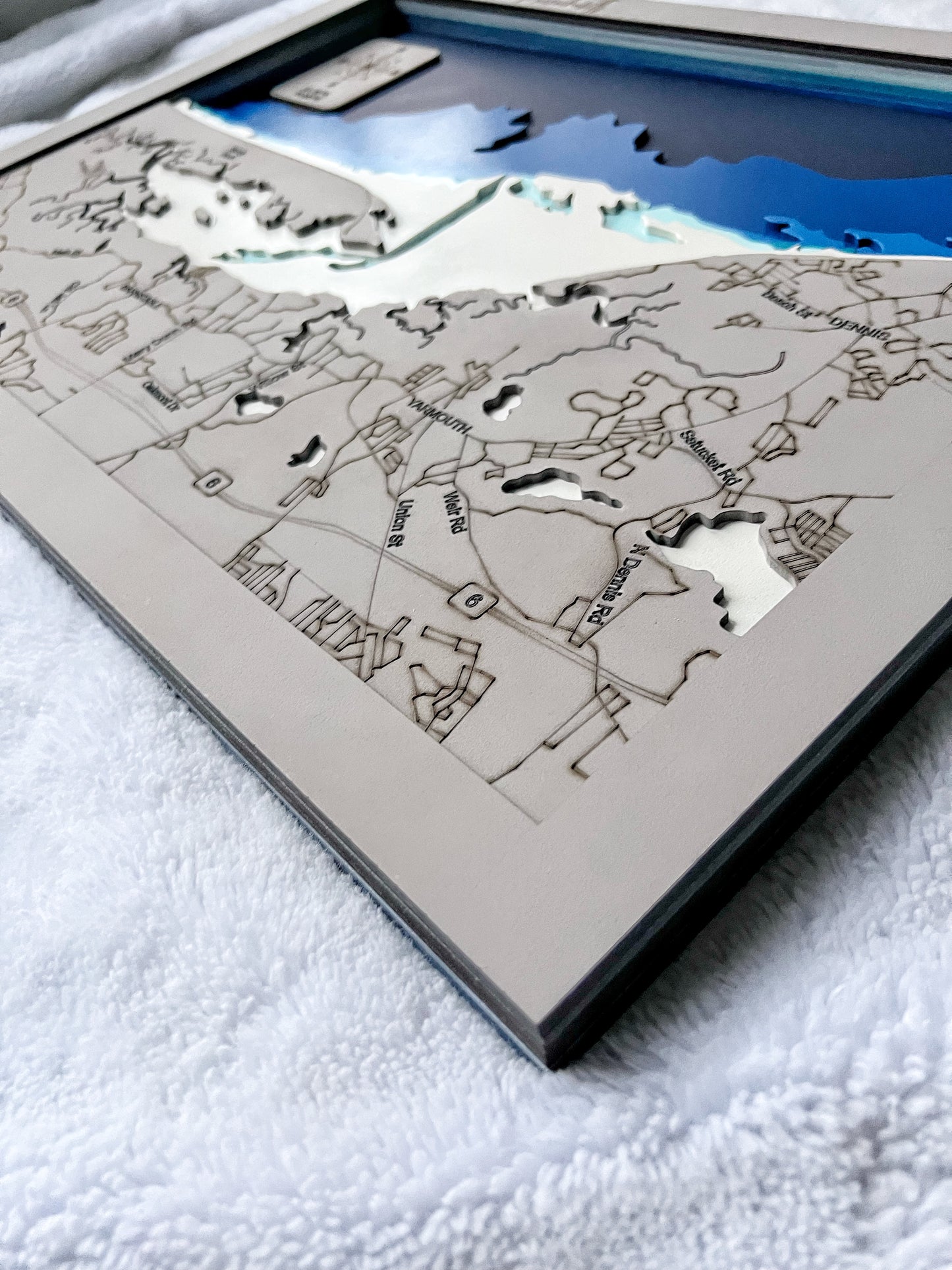Customizable Locale Layered Wall Art Deposit