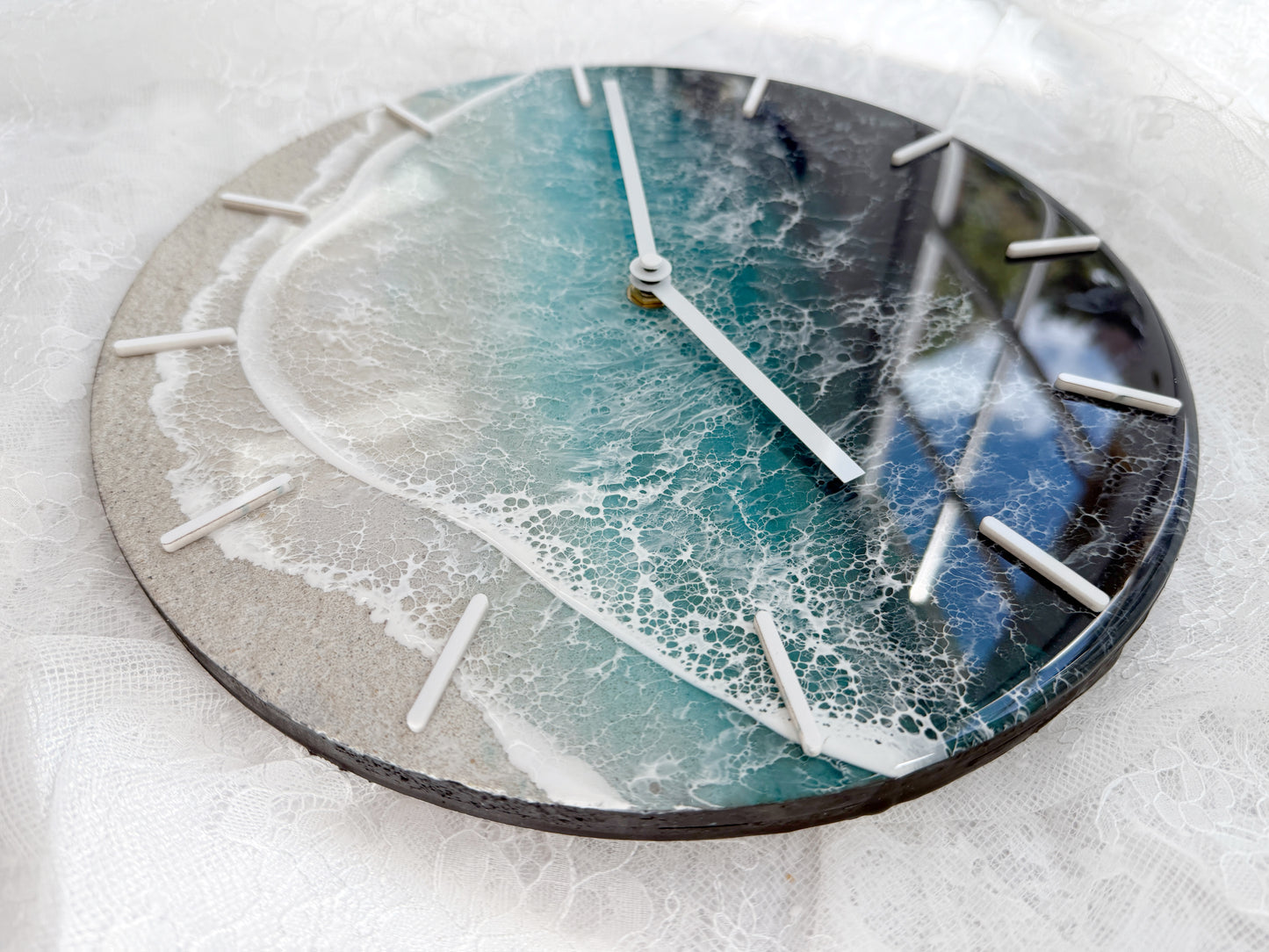 Ocean Wave Clock 9.8.25