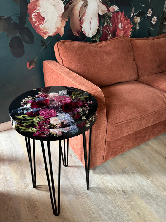 18" Table Floral Preservation Keepsake