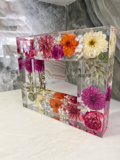 5” x 7” Frame Floral Preservation Keepsake