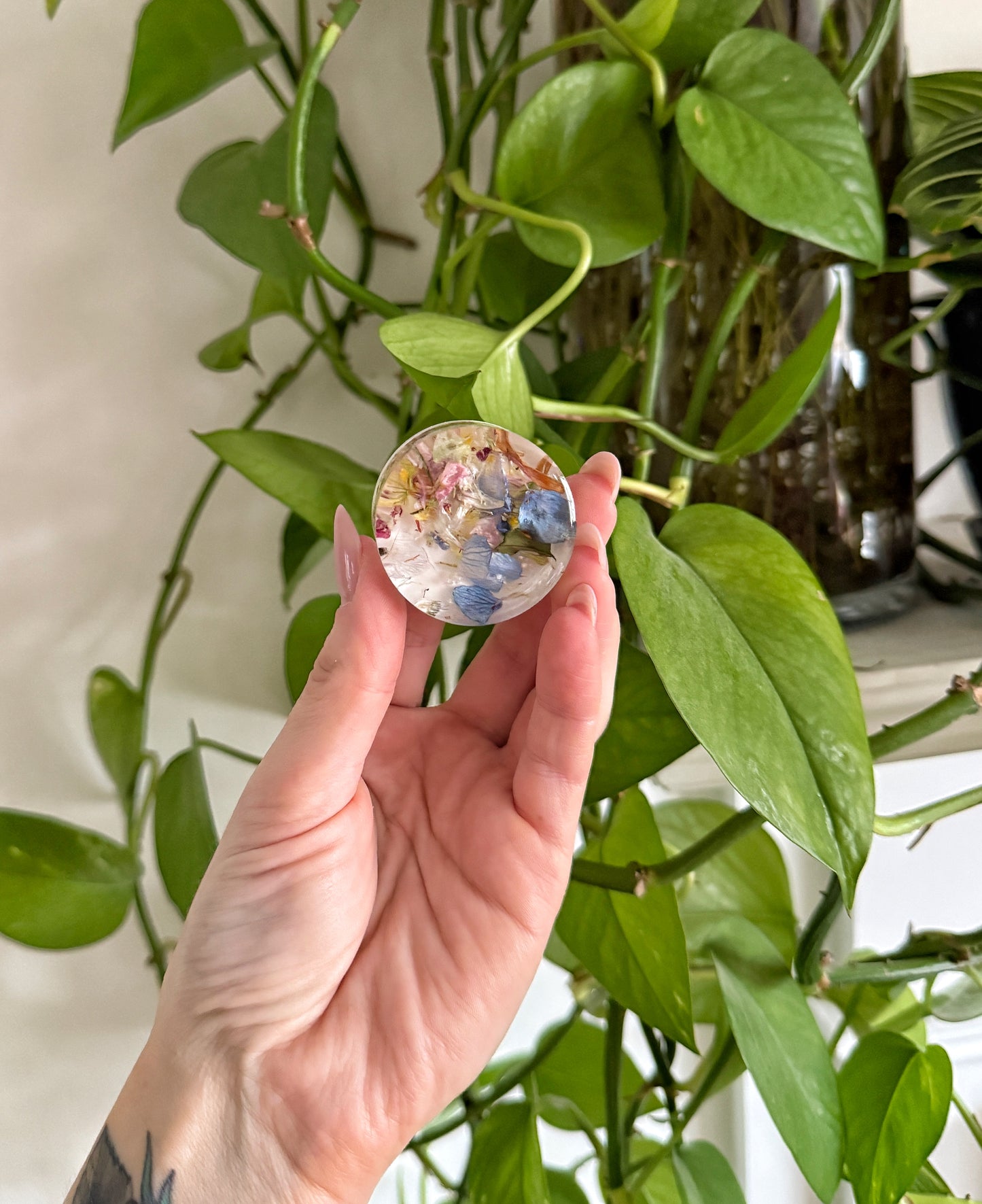 Floral Confetti Magnets | Real Pressed Flower Resin Magnets