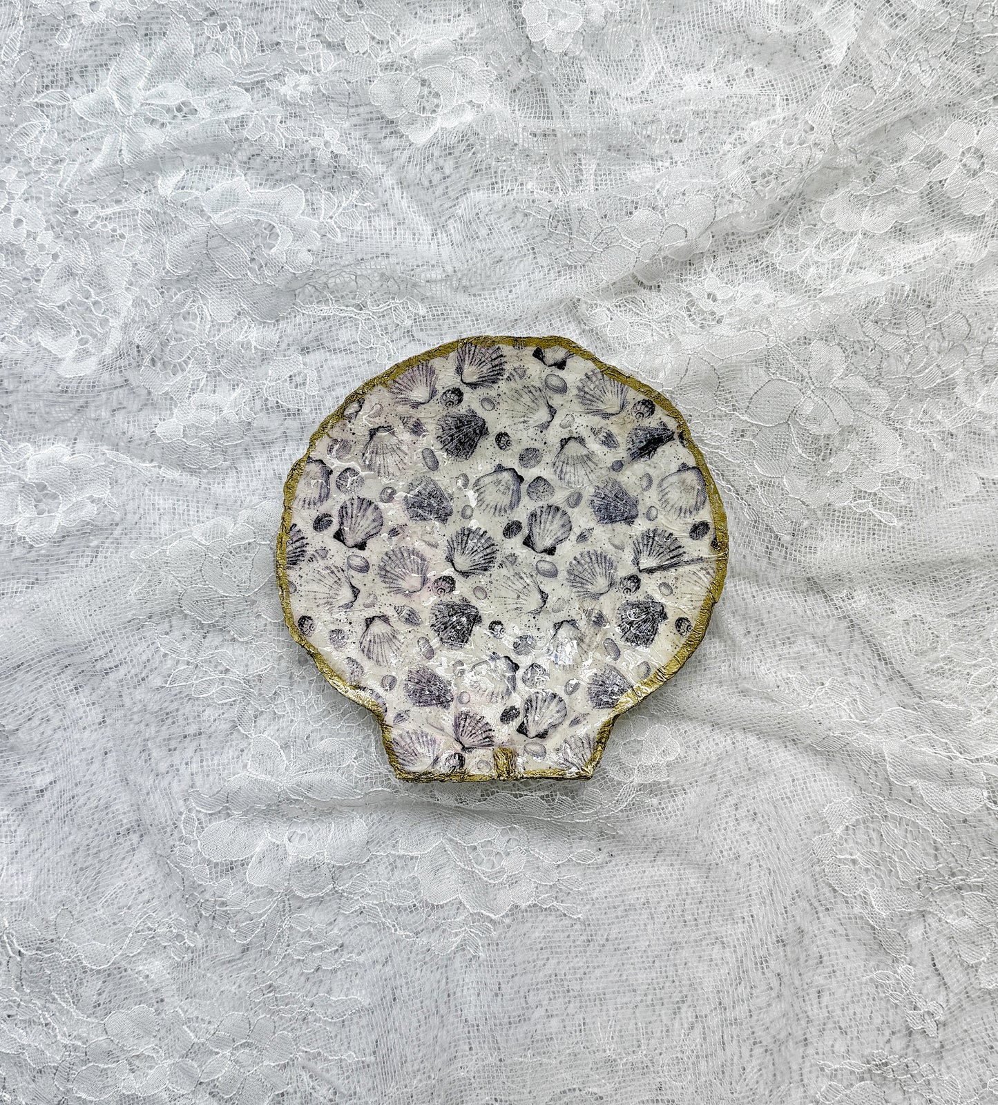 Shell Trinket Dish 9.8.25