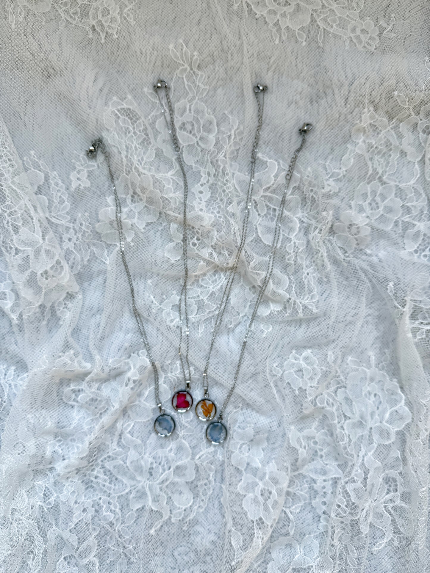 Necklace Floral Preservation Keepsake - Add on item