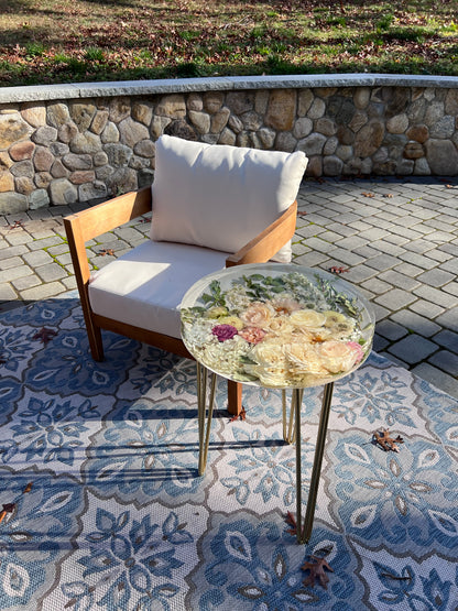 18" Table Floral Preservation Keepsake