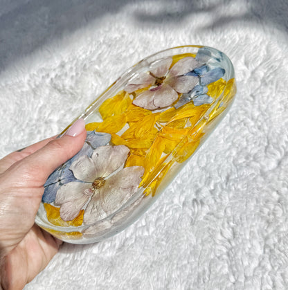 Trinket Tray Floral  Preservation Keepsake