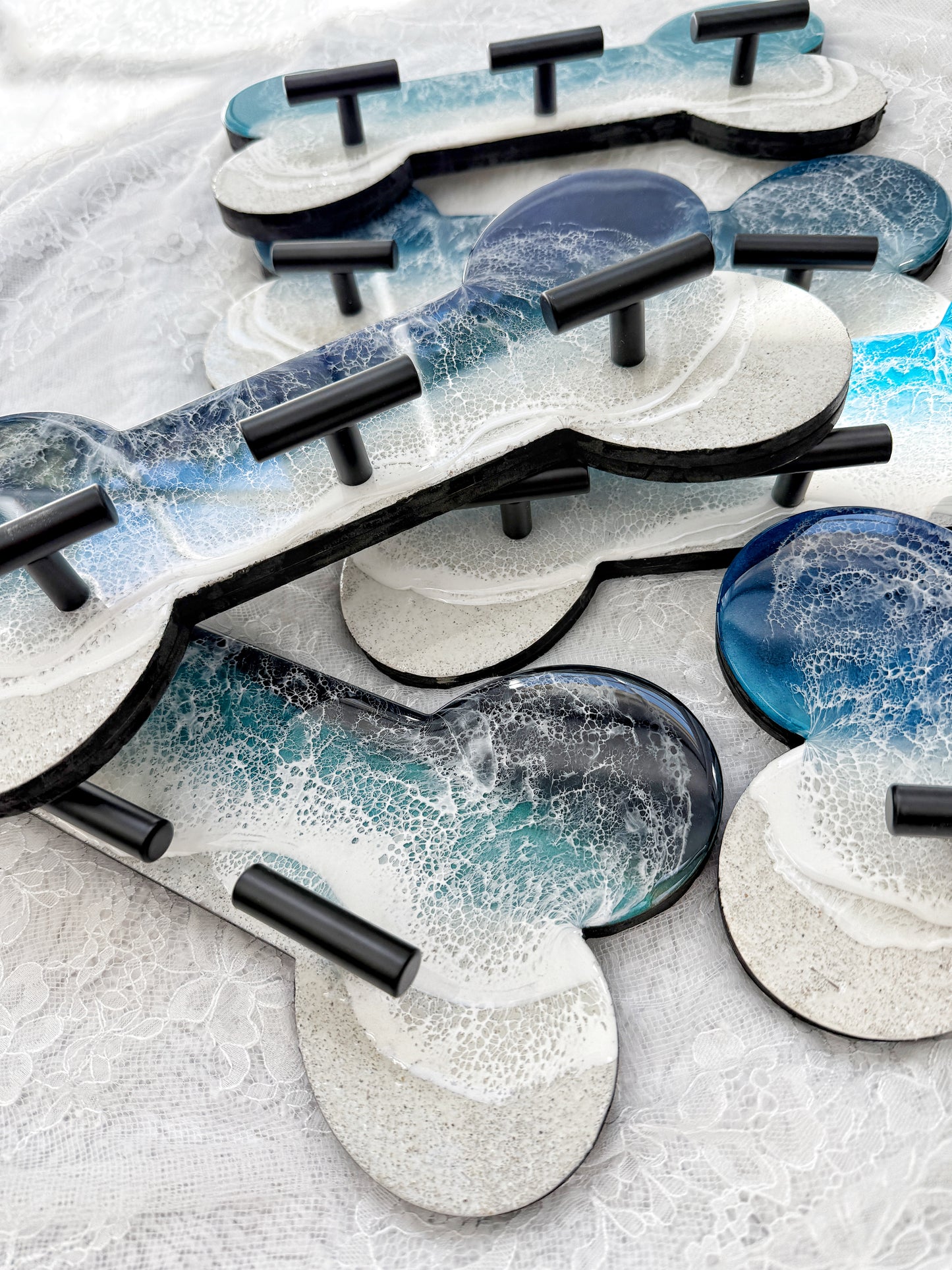 Leash Rack - Resin Ocean Wave 9.8.25