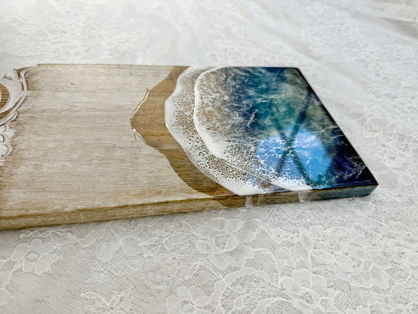 Ocean Wave Cutting Board - 9.8.25
