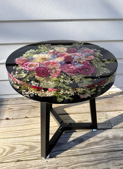 18" Table Floral Preservation Keepsake