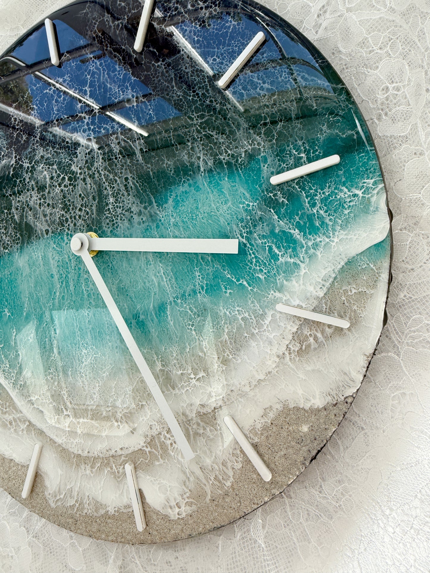 Ocean Wave Clock 9.8.25