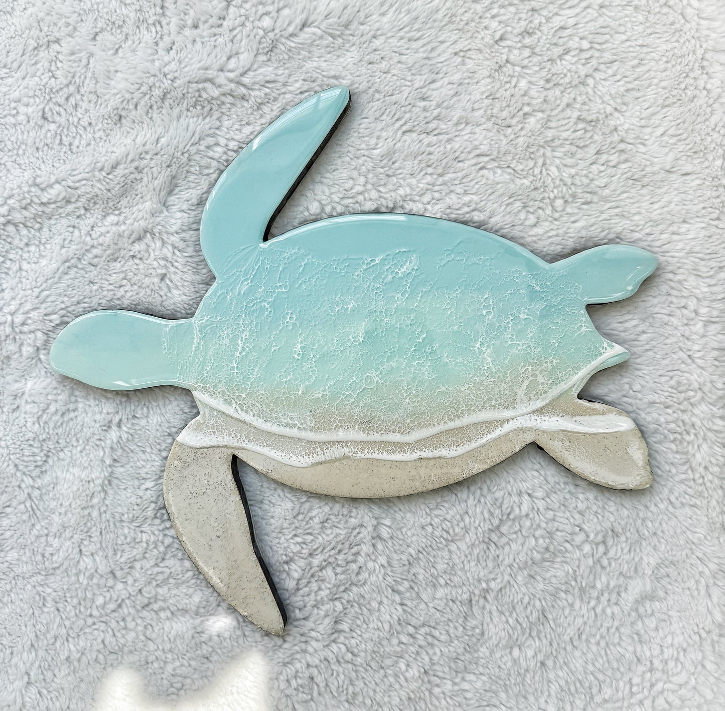 Sea Turtle Wall Art | Ocean Wave Resin Decor 4/9/26